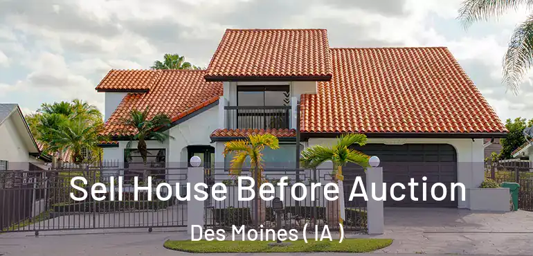  Sell House Before Auction Des Moines ( IA )